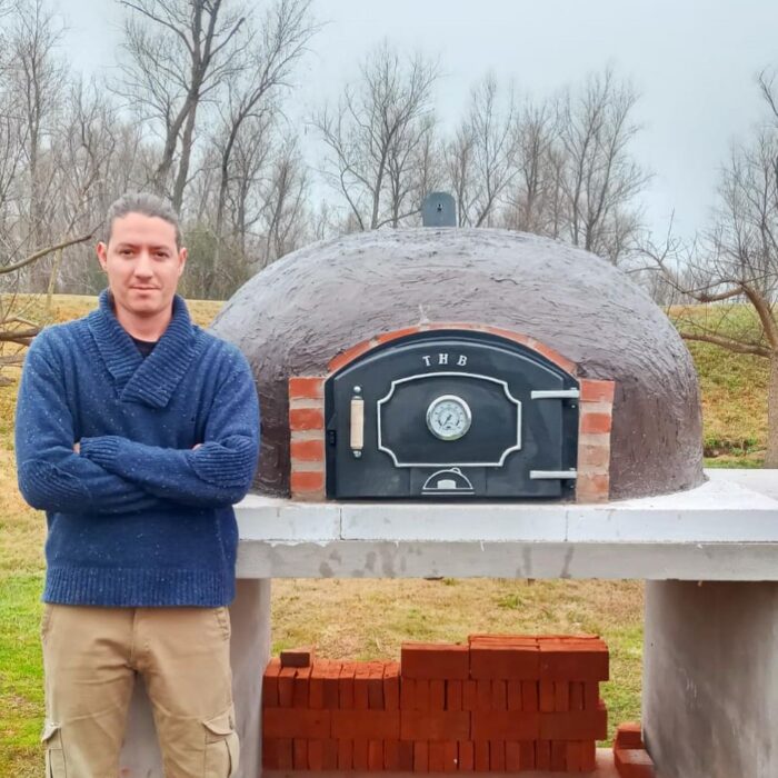 Horno de Barro Familiar con Puerta de Fundicion THB - Imagen 10