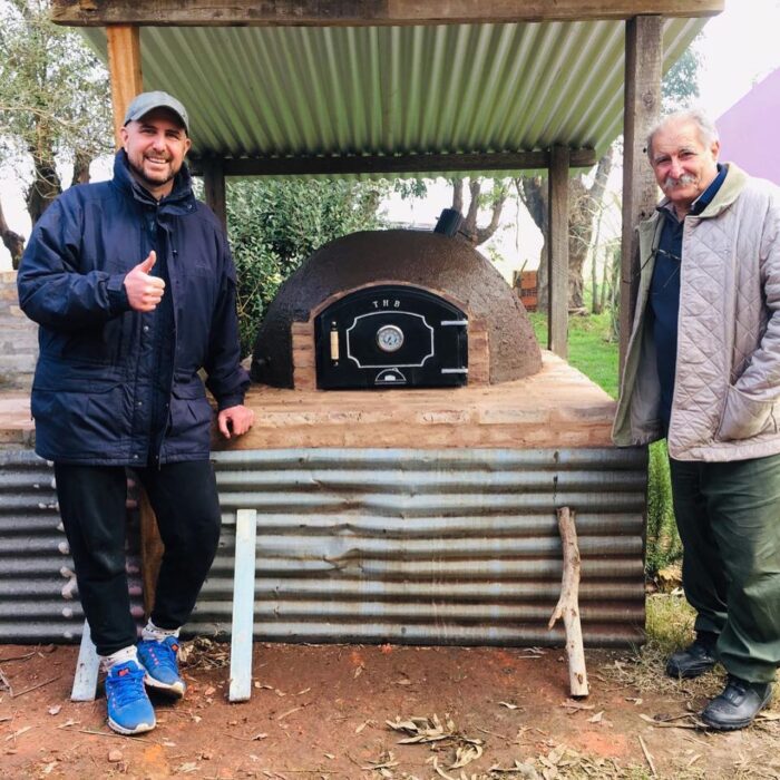 Horno de Barro Familiar con Puerta de Fundicion THB - Imagen 8