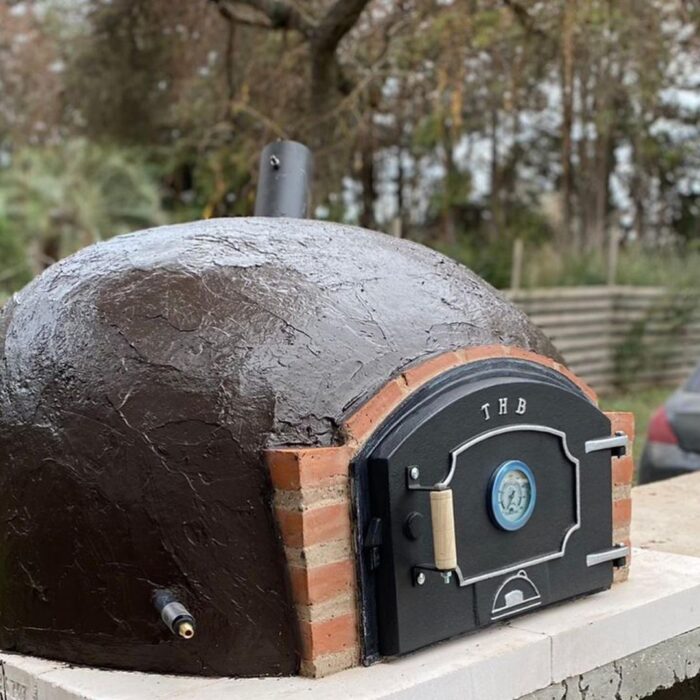 Horno de Barro Familiar con Puerta de Fundicion THB - Imagen 7