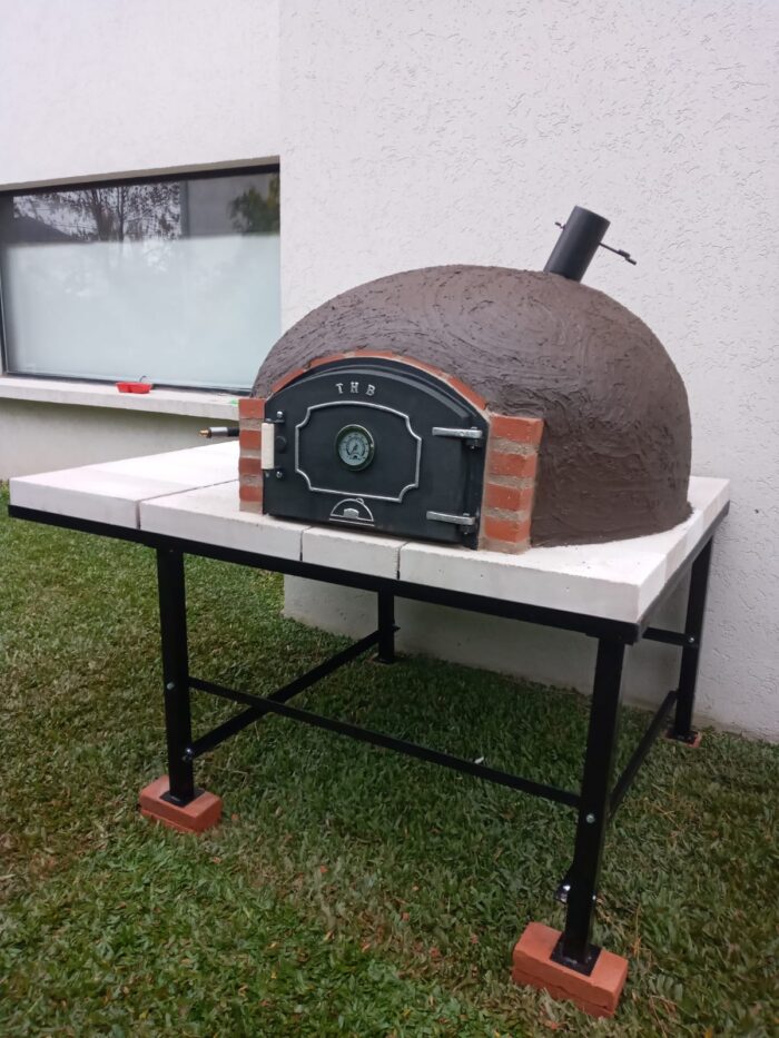 Horno de Barro Familiar con Base + Apoyo Lateral o frontal - Imagen 5